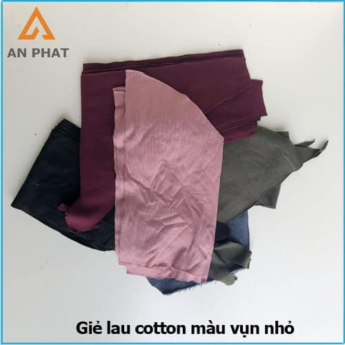 giẻ lau cotton màu vụn nhỏ tại hải phòng