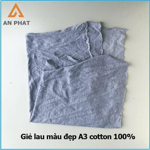 giẻ lau màu đẹp A3 cotton tại hải phòng