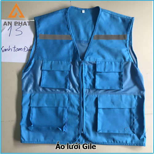áo lưới màu xanh