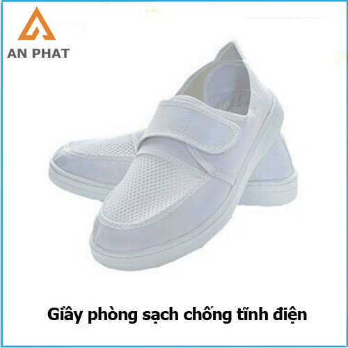 Giầy phòng sạch chống tĩnh điện mặt lưới