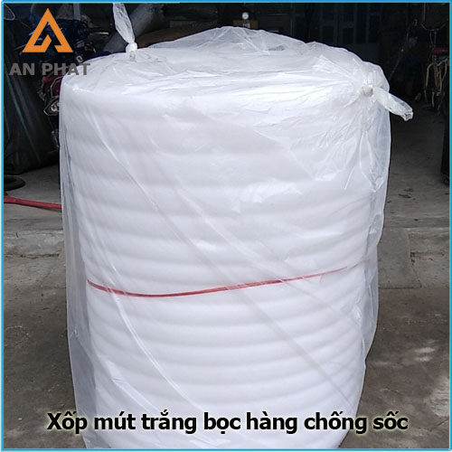 Xốp mút trắng bọc hàng chống sốc cuộn rộng 1m
