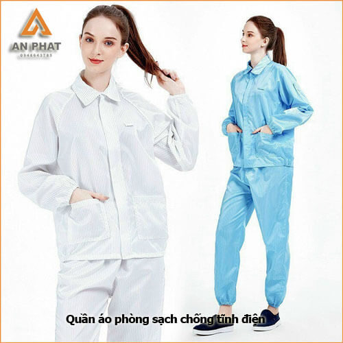 Quần áo phòng sạch chống tĩnh điện Quảng Ninh Hải Phòng